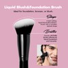 Viewart Design Ultimate Blending Makeup Brush with Liquid Blusher Brush
