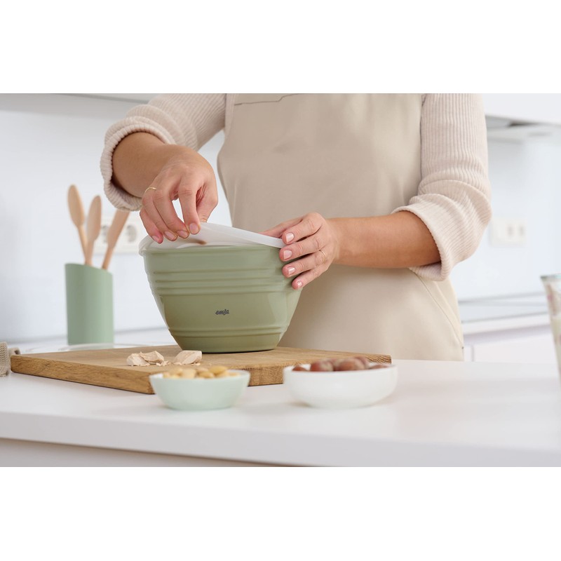 Emsa K32527 Prep&Bake Plastic Mixing Bowl 2.75 L | with