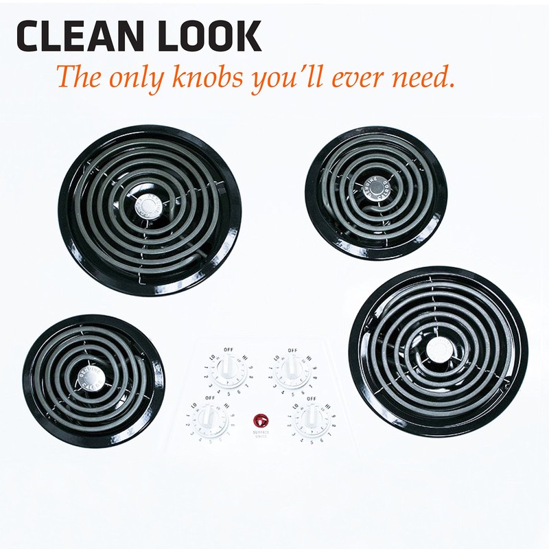 Range Kleen 8131 10-Piece Universal Knob Kit for Electric Stove