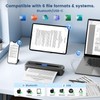Phomemo Portable Printers Wireless for Travel, M832 Inkless Thermal Printer,