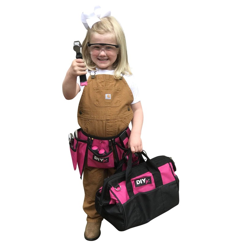 DIY Jr. My First Pink Tool Set - Real Child-Sized