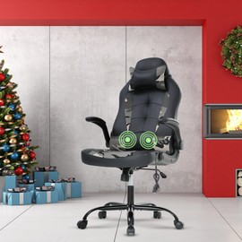 Massage Gaming Chair for Adults PC Chair Ergonomic Desk Chair with Headrest Lumbar Support, High Back Video Game Chairs for Kids Ages 8-12 Silla Gamer Chair Gaming Chair Cheap Game Chair
