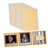 Hohopeti 6pcs Sublimation Blanks Coated Aluminum Sheets for Crafts Creative