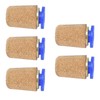 5Pcs Air Pneumatic Mufflers Exhaust Mute Silencer Noise Filter Reducer