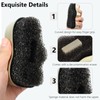 1 Pack Instant Shoe Shine Sponge with Eraser, Quick and