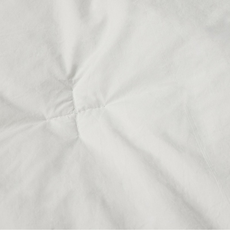 JAJU [JAJU] Crinkle Cotton Contrast Quilt Blanket Q Mint White