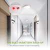 ASD 9 Inch LED Flush Mount Ceiling Light with Emergency
