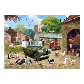 Kevin Walsh K33012 Nostalgia Down on The Farm 1000 Piece Jigsaw Puzzle