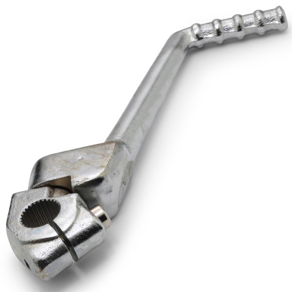 Easyboost Kickstarter Chrome-Plated Steel for AM6 Engine 50 cc Motorcycle