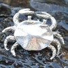 Beautiful Crab Figurine Handcast in Fine Pewter by William Sturt