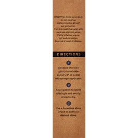 Allen Edmonds Men's SPEED POLISH Shoe Accessory, Walnut, One Size 0X US
