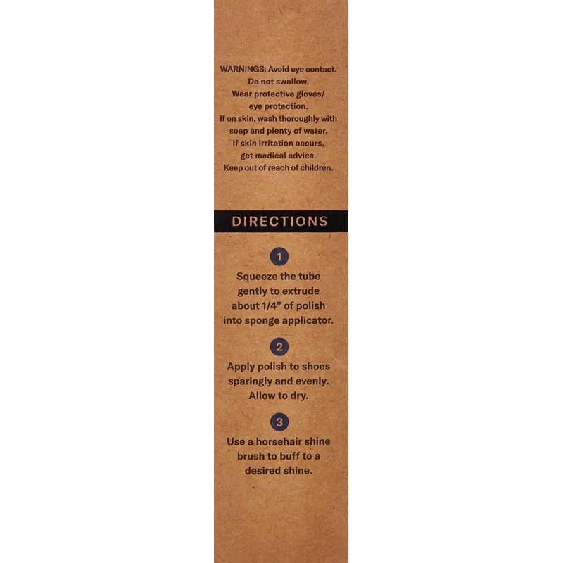 Allen Edmonds Men's SPEED POLISH Shoe Accessory, Walnut, One Size