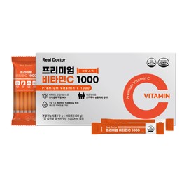Real Doctor Premium Vitamin C 200-day powder, large capacity, high content for the whole family, 200 sachets, 1 piece / 리얼닥터 프리미엄 비타민C 200일분 가루 대용량 온가족 고함량 200포, 1개
