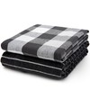 Sticky Toffee Gray Kitchen Towels 2 Pack, 100% Cotton Gray