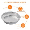 Rapidbok Pack of 20 Round Moulds Aluminium Bowls 8 Inch