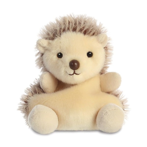 Aurora Palm Pals, Hedgie The Hedgehog Soft Toy,for ages 0+, 33470, 5 inches, Brown