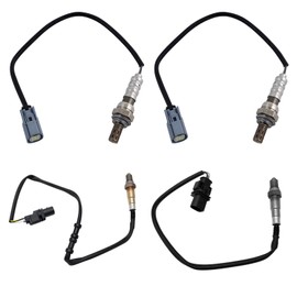 TRQ Oxygen O2 02 Sensor Upstream & Downstream Set of 4 Compatible with 2012-2014 Ford F-150