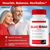 Vitavault Gluconax Capsules, Gluconax Support Supplement Pills - Maximum Strength,