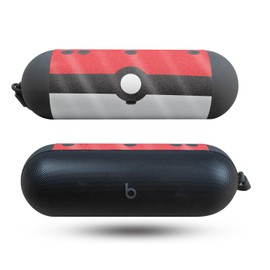 Glossy Glitter Speaker Skin Compatible with Beats Pill (2024) - Battle Ball - Premium 3M Vinyl Protective Wrap Decal Cover - Easy to Apply | Crafted in The USA by MightySkins