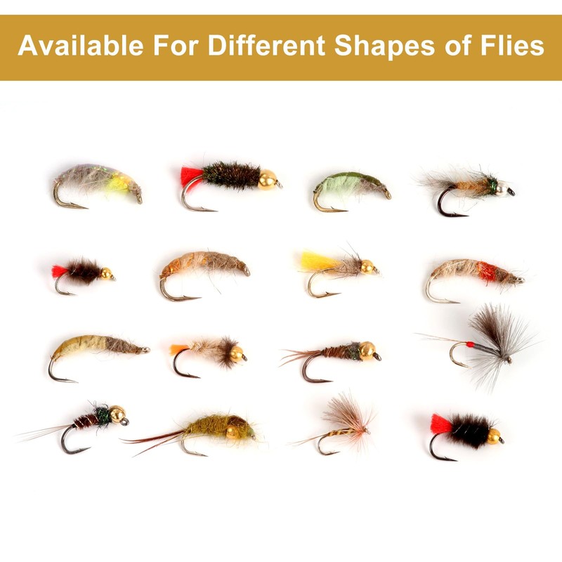 PATIKIL Fly Tying Tungsten Beads, 70 Pcs 3.5mm / 0.14