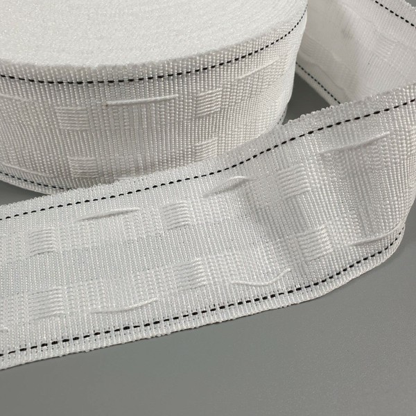 Hoonng 2" Curtain Header Tape Pencil Pleat, 3 Metres