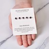 Philip Jones June Birthstone Bracelet Created with Alexandrite Zircondia® Crystals