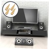 Operitacx 4Pcs Speaker Spikes Copper Feet Isolation Stands for Audio