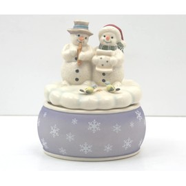 Goebel 66873191 Christmas Musical Box White Musicians