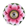 Colourful Resin Lotus Backflow Burner - 4.5cm x 7cm (1