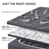 BDEUS King Size Mattress Topper, Cooling Mattress Pad Cover, Pillow