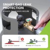 Unbranded GasStop - Propane Gas Bottle Gauge with Emergency Shut-Off