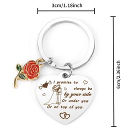 GuavaGlide Gifts For Her,Christmas Gifts For Wife,Wife Christmas Gifts Ideas,Romantic Gifts For Her,Gifts For Wife,Wedding Gifts For Wife,Birthday Gifts For Her,Wife Birthday Gifts,Valentines Keyring