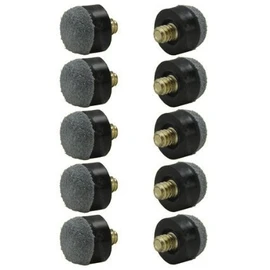 Screw-on Tips for Pool Cues- 10mm - Soft