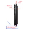 LavaLock® Black Temp Probe Grommet - BBQ Smoker Thermo Probe