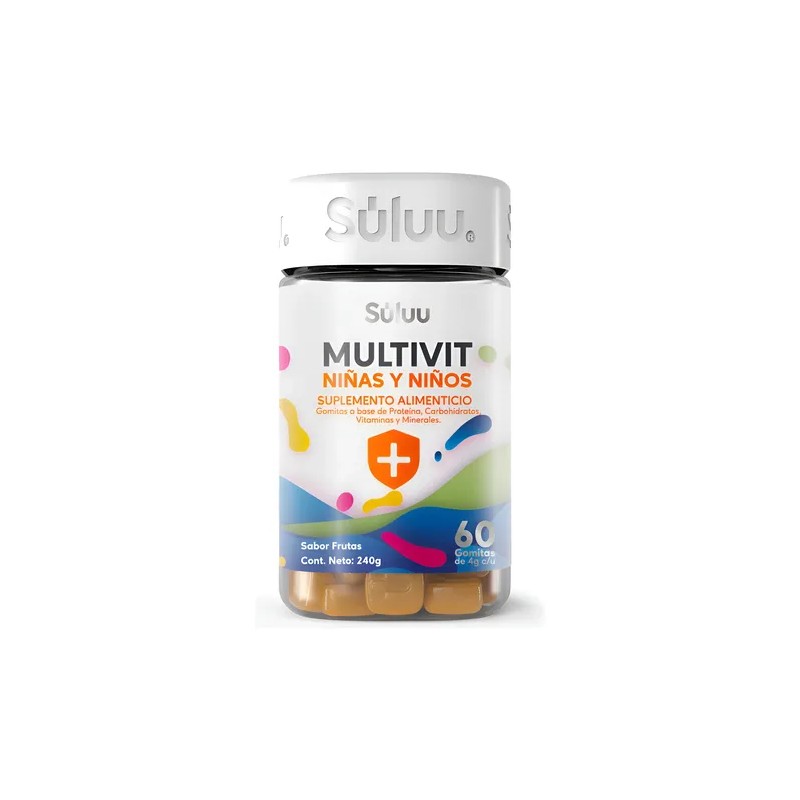 Gomitas Niños Calcio Magnesio Yodo Zinc Inositol Vitamina