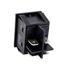 Rocker Switch Blue 30 A 250 ~ 4 Pin Installation Dimensions 30 x 22 mm On/Off Toggle Switch Illuminated
