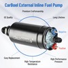 CarBole - Bomba de combustible eléctrica externa universal en línea,