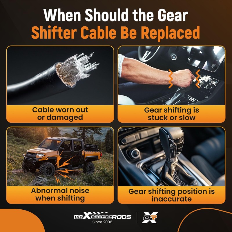 maXpeedingrods Gear Shift Cable 7081990 for Polaris Ranger Crew 570