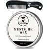 Striking Viking Mustache Wax and Comb Kit - Beard and