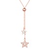 MICSAVI Y Shape Star Chain Women's 925 Sterling Silver with