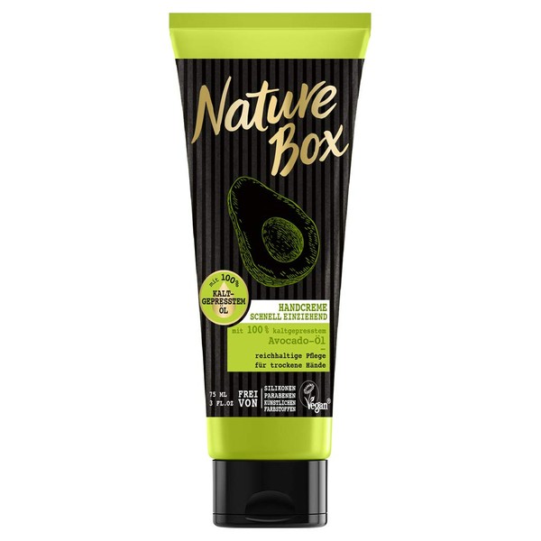 Nature Box Hand Cream Avocado Oil 75 ml