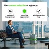 Travely® Premium Luggage Strap - Especially Eye-catching and Safe -