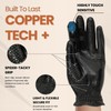 Copper Tech Men's Golf Gloves - Optimal Wrist Support with