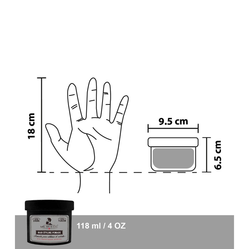 Mel Bros Co. - Hair Styling Pomade - Pomada para