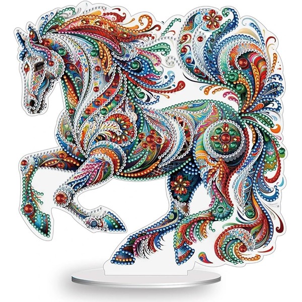 Syntego 5D DIY Mosaic Colourful Diamond Painting Kit Crystal Rhinestone