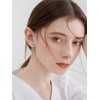 TANGPOET Animal Opal Earrings for Women Girls 925 Silver Stud