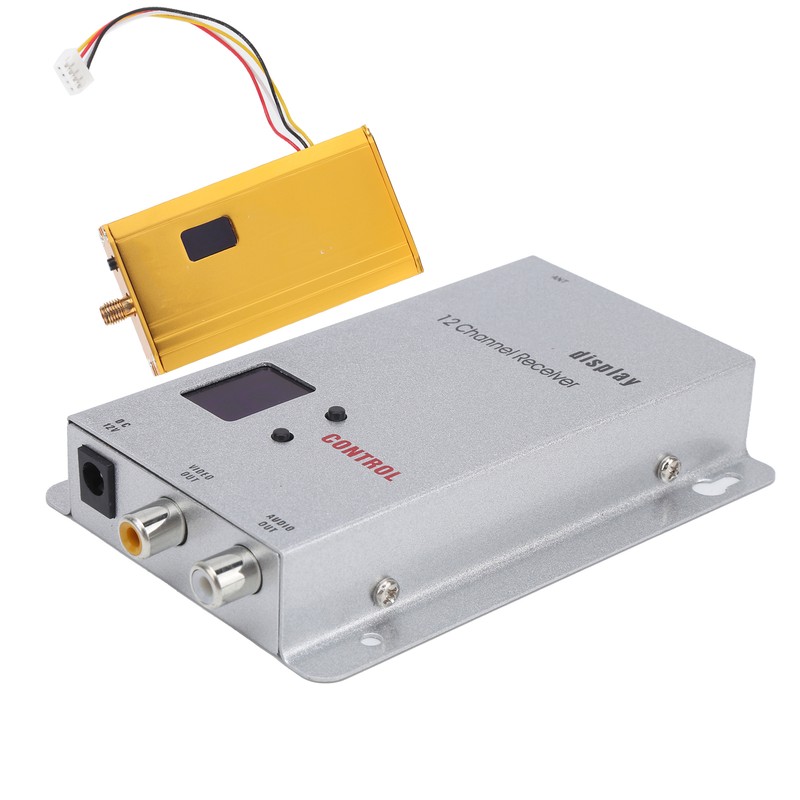 1.2G 1.5W Wireless Transmitter Receiver Video Audio Synchronous Transmission High