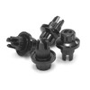 50pcs Wheel Rivets Nuts Rim Lip Hole 7.6mm/0.3in Replacement Alloys