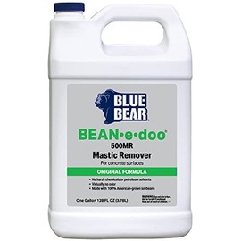Blue Bear 500MR Mastic Remover For Concrete Surfaces Gallon