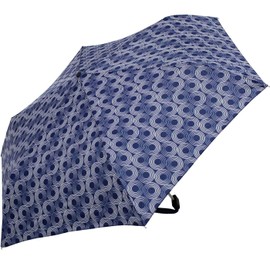 Doppler Pocket Umbrella Carbon Steel Slim Glow, blue
